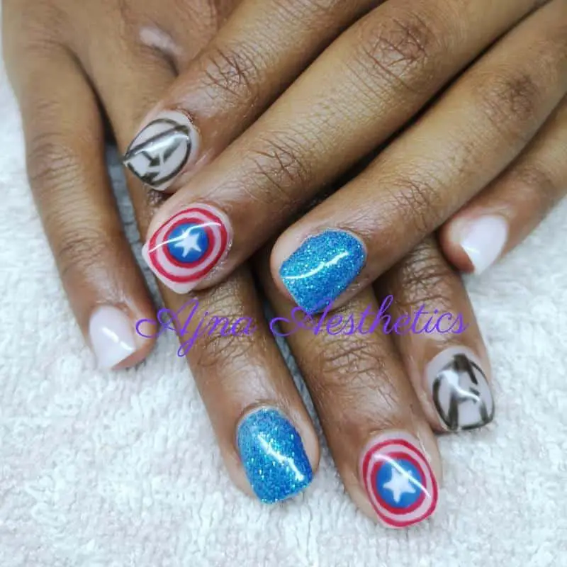 100+ Best Cute Nail Ideas for Kids (2023 Update) 57 Superhero Nails for Kids 1
