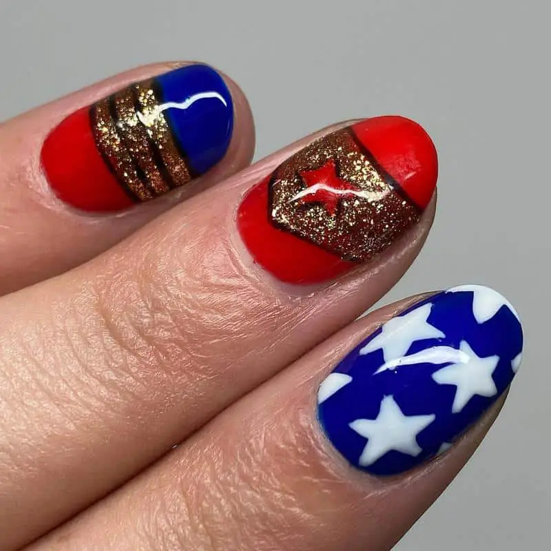 Superhero Nails for Kids 2