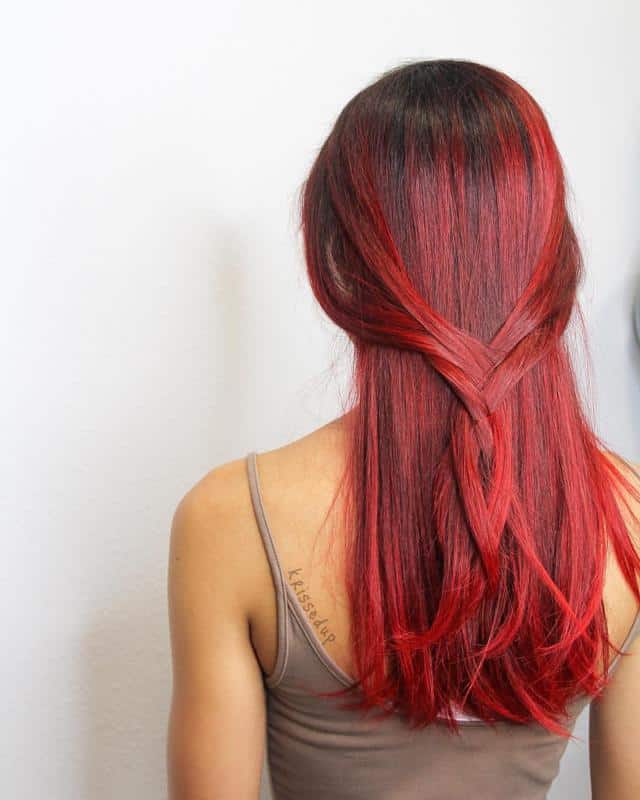 70+ Bold Dark Red Hair Styles: Latest Trends To Rock In 2022 5 The Hot Red 1