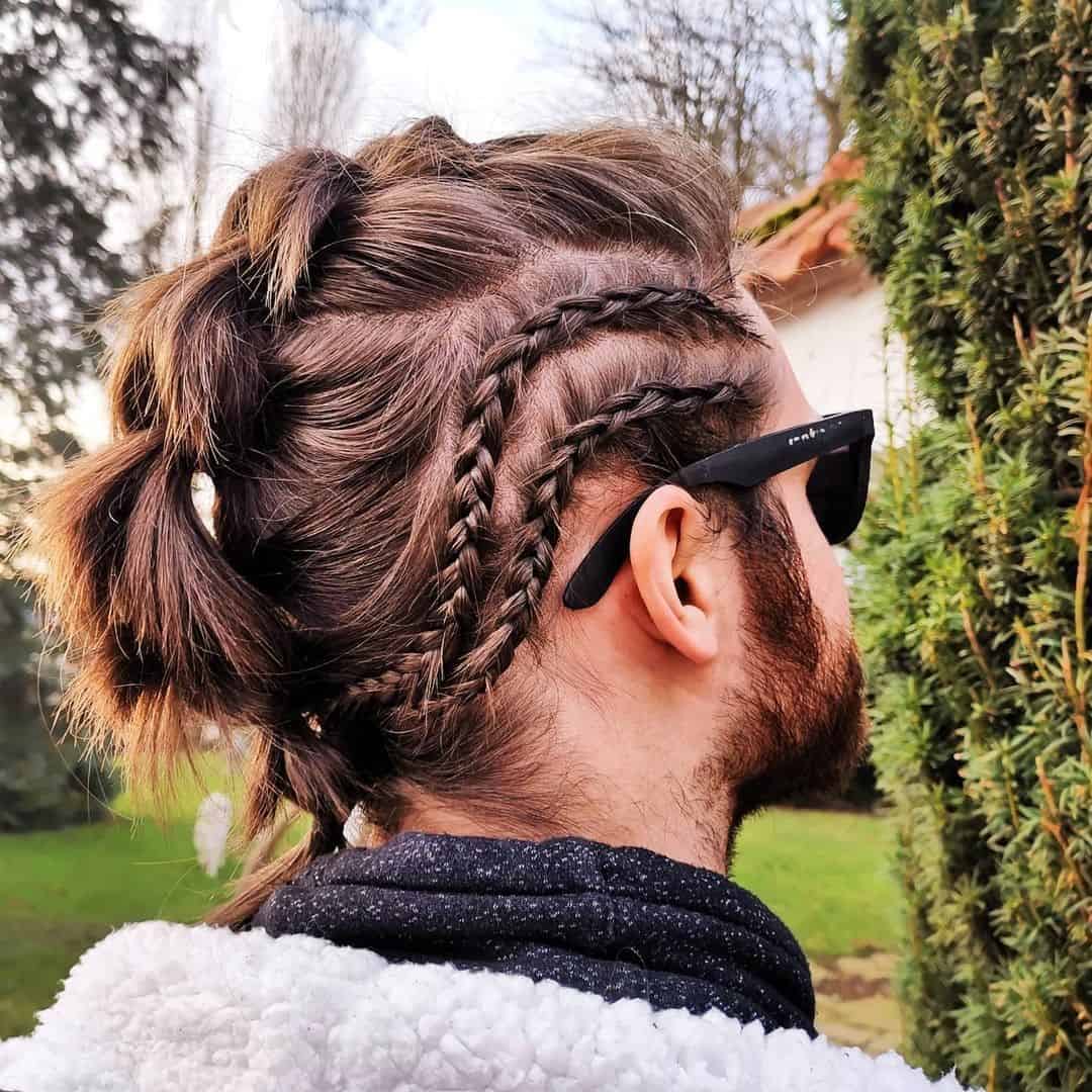 Viking Hairstyle Braids 