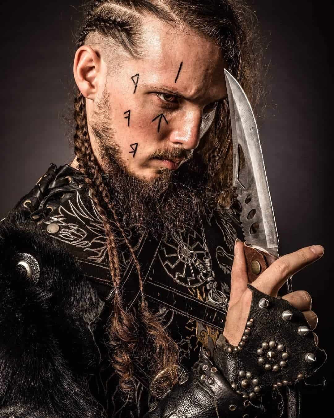 Top 30 Best Viking Hairstyle Ideas For Men (2023 Update) 3 Viking Hairstyles Long Look