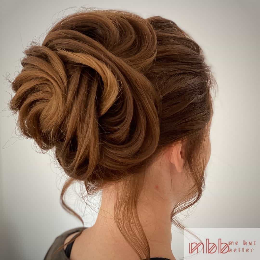 Wedding Updos For Short Hair With Elegant Waves