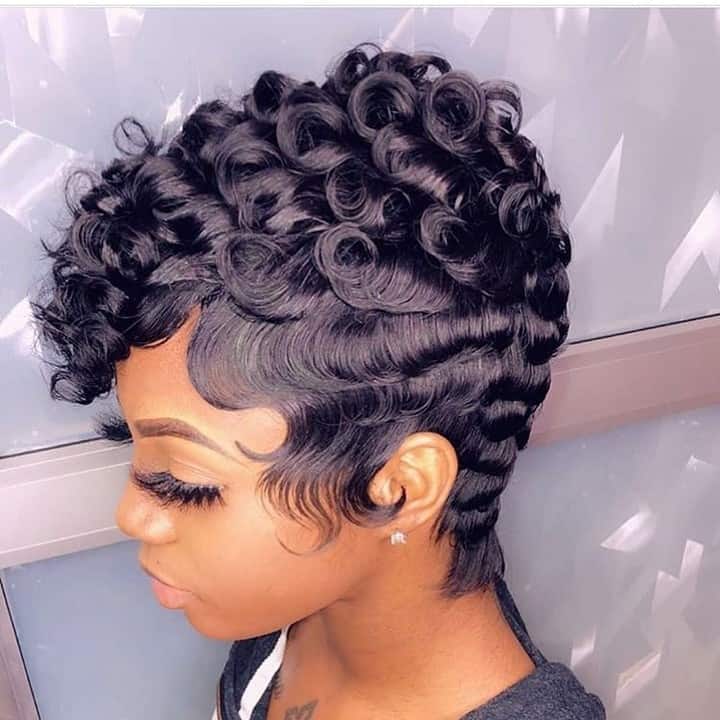 2021 Most Beautiful Low Cut Hairstyles For Black Women  Slay Your Short  Afro Hair  YouTube