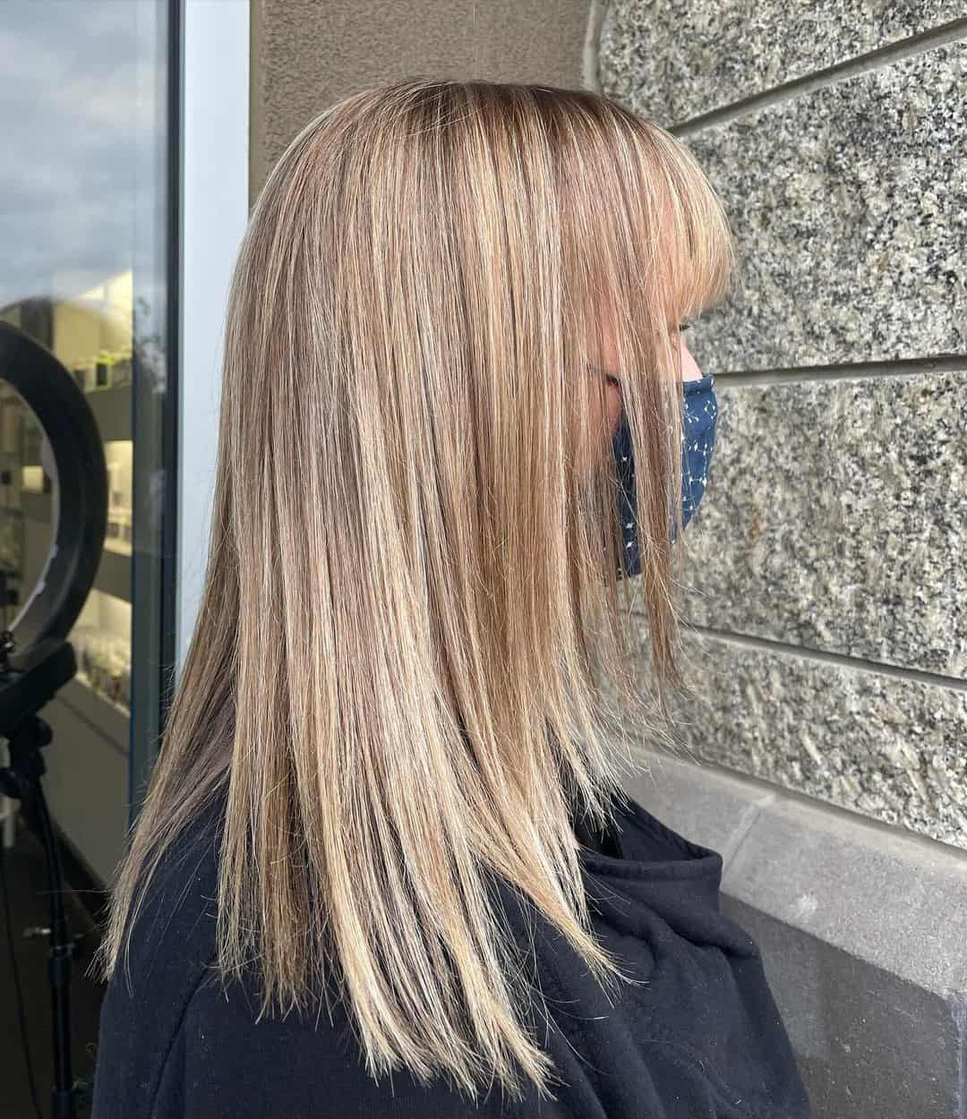 Balayage On Blonde Hair: Can Blondes Get a Perfect Balayage? 12 Ash-Shade Straight Lowlights