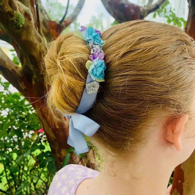 Ballerina Bun For Little Girls 2