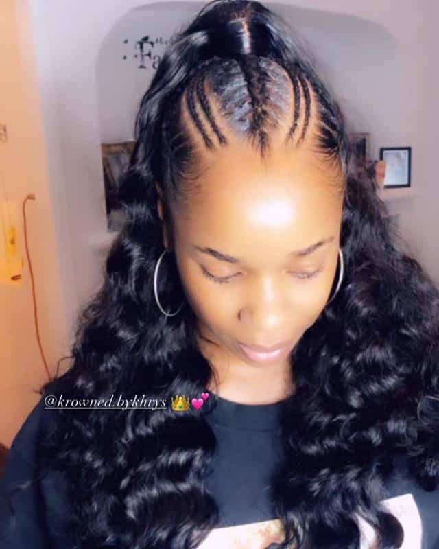 60 Half-Up Half-Down Hairstyles You’ll Fall in Love with (2023 Update) 51 Black Hair Half-Up, Half-Down 5