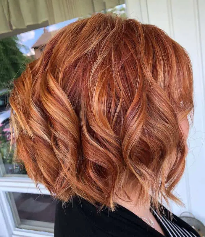 70+ Red Hairstyle With Highlights, Lowlights and Balayage (2023 Update) 49 Blond Hair With Copper Highlights 1