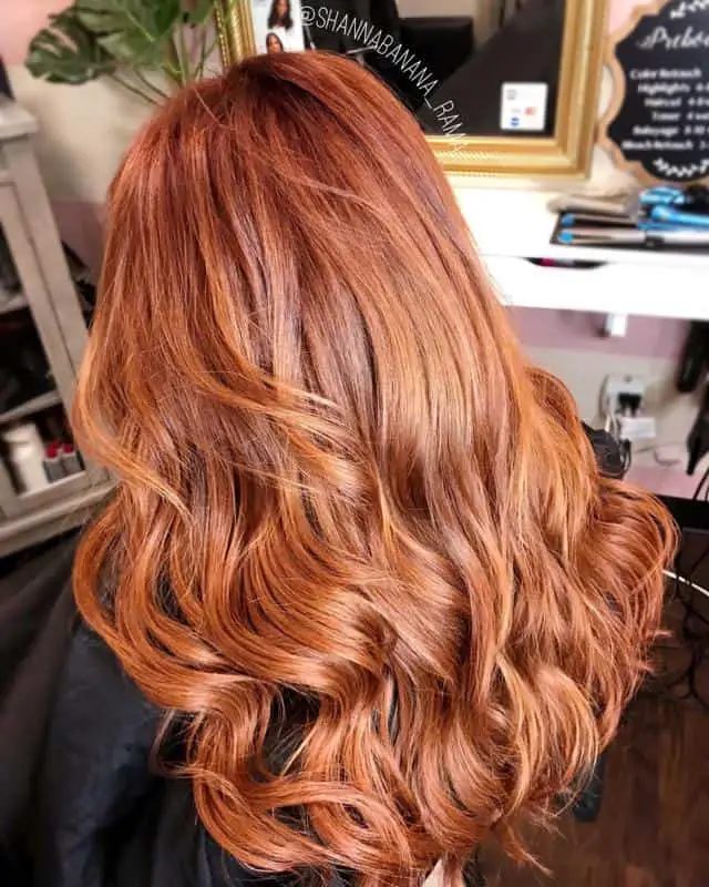 Blond Hair With Copper Highlights 2