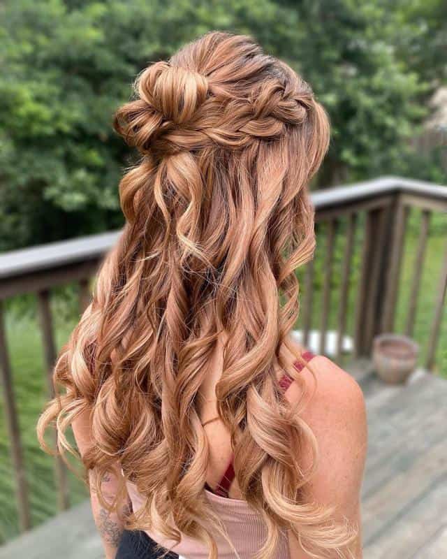 60 Half-Up Half-Down Hairstyles You’ll Fall in Love with (2023 Update) 27 Boho Half-Up, Half-Down Hairstyles 1