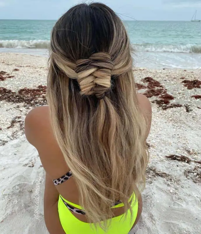 Boho Half-Up, Half-Down Hairstyles 5