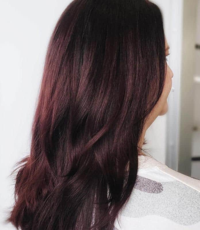 Hair Color Chart: Matching Hair Colors to Your Skin Tone (2023 Update) 40 Cherry Black