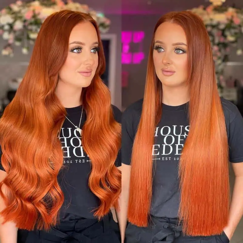 Hair Color Chart: Matching Hair Colors to Your Skin Tone (2023 Update) 18 Copper Red Hair