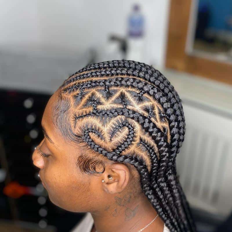50+ Incredible Good Hairstyles for Those With Big Ears (2023 Update) 53 Cornrows For Those With Big Ears 2
