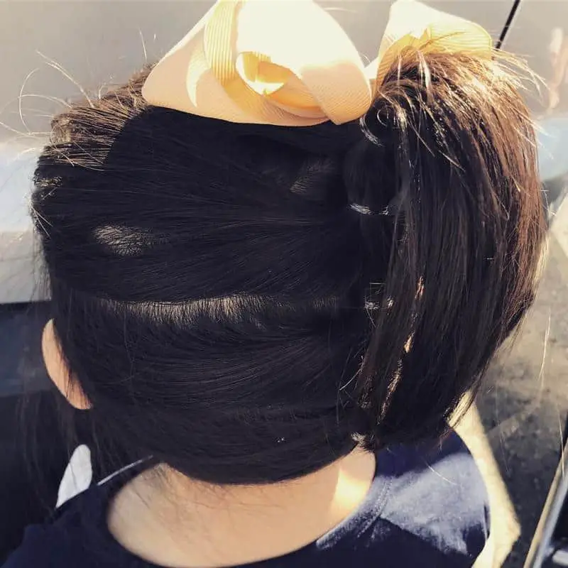40+ Little Girl Hairstyles: A Quick And Easy Hair Styling (2023 Update) 41 Cute Ponytail Hairstyles For Little Girls 2