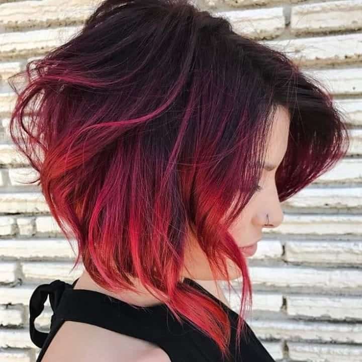 70+ Red Hairstyle With Highlights, Lowlights and Balayage (2023 Update) 20 Dark Red Hair With Lowlights 2