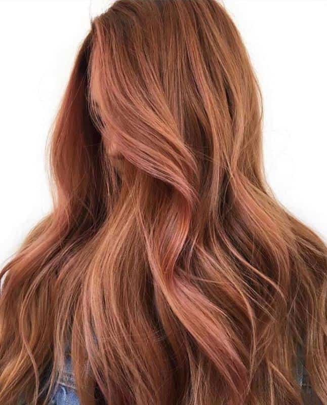 70+ Red Hairstyle With Highlights, Lowlights and Balayage (2023 Update) 65 Dark Strawberry Blond Hairstyle 1