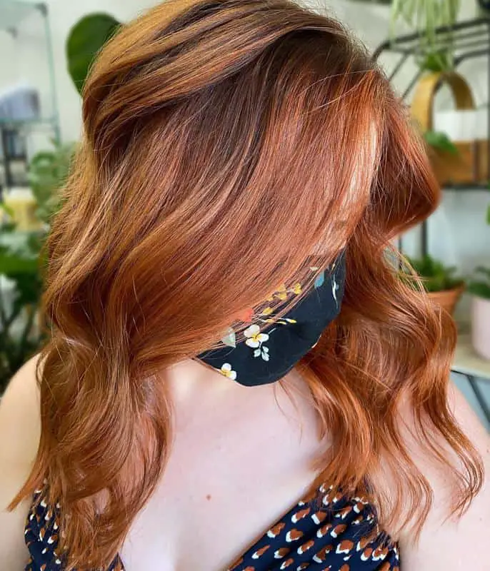 70+ Red Hairstyle With Highlights, Lowlights and Balayage (2023 Update) 66 Dark Strawberry Blond Hairstyle 2