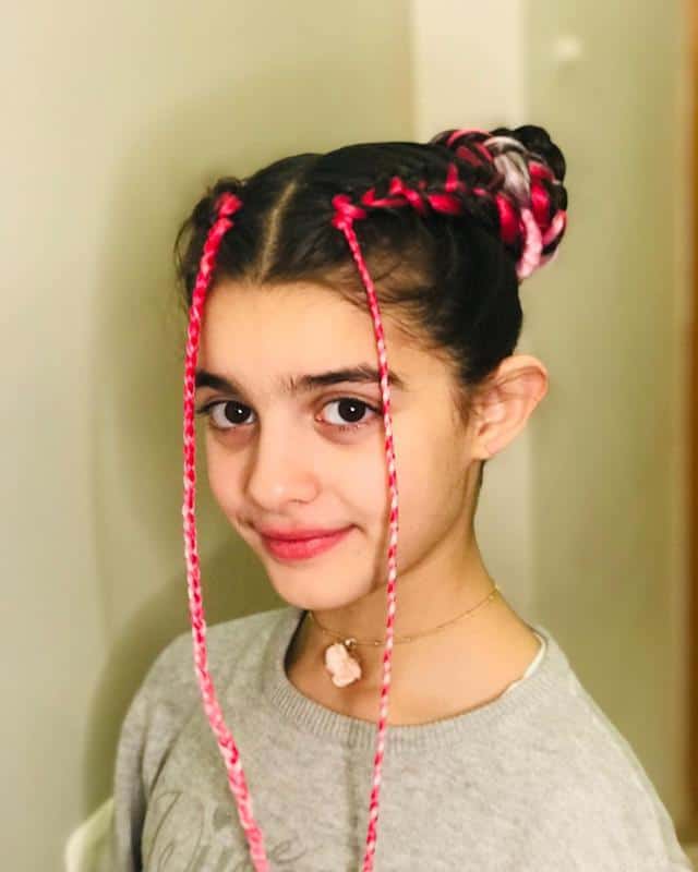 40+ Little Girl Hairstyles: A Quick And Easy Hair Styling (2023 Update) 5 Double Bun Hairstyle 3