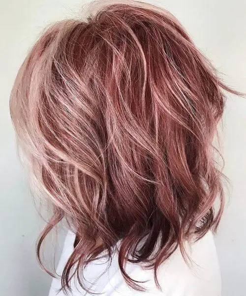 Dreamy Ash-blond Highlights On Pastel Red Hair 1