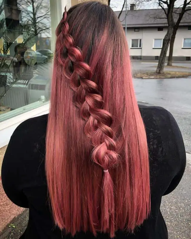 70+ Red Hairstyle With Highlights, Lowlights and Balayage (2023 Update) 52 Dreamy Ash-blond Highlights On Pastel Red Hair 2