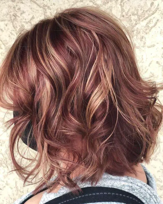  Dreamy Ash-blond Highlights On Pastel Red Hair3