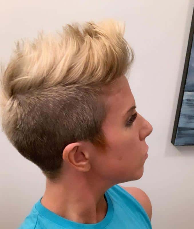  Faux Hawk Hairstyle 1 