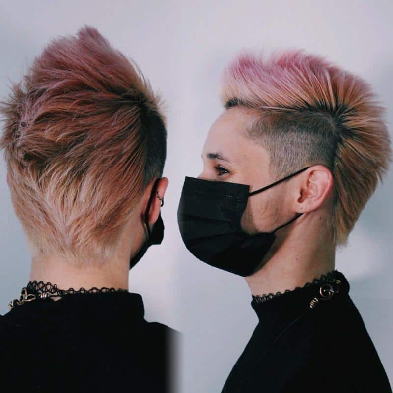 50+ Incredible Good Hairstyles for Those With Big Ears (2023 Update) 18 Faux Hawk Hairstyle 2