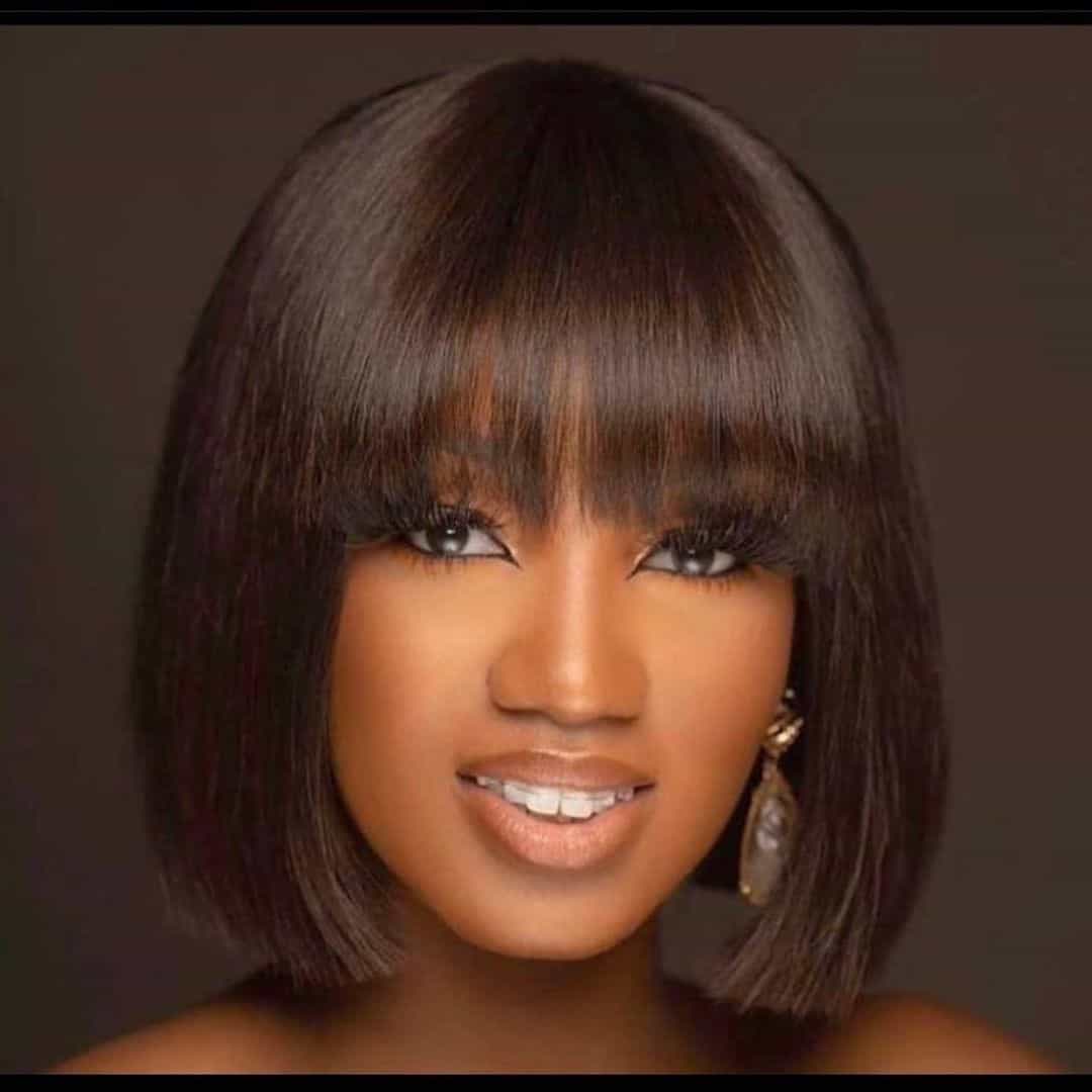 Top 32 Unique Fringe Hairdos for Women: Different Hair Length And Colors (2023 Update) 10 Fringe Hairstyle Chocolate Brown Hair