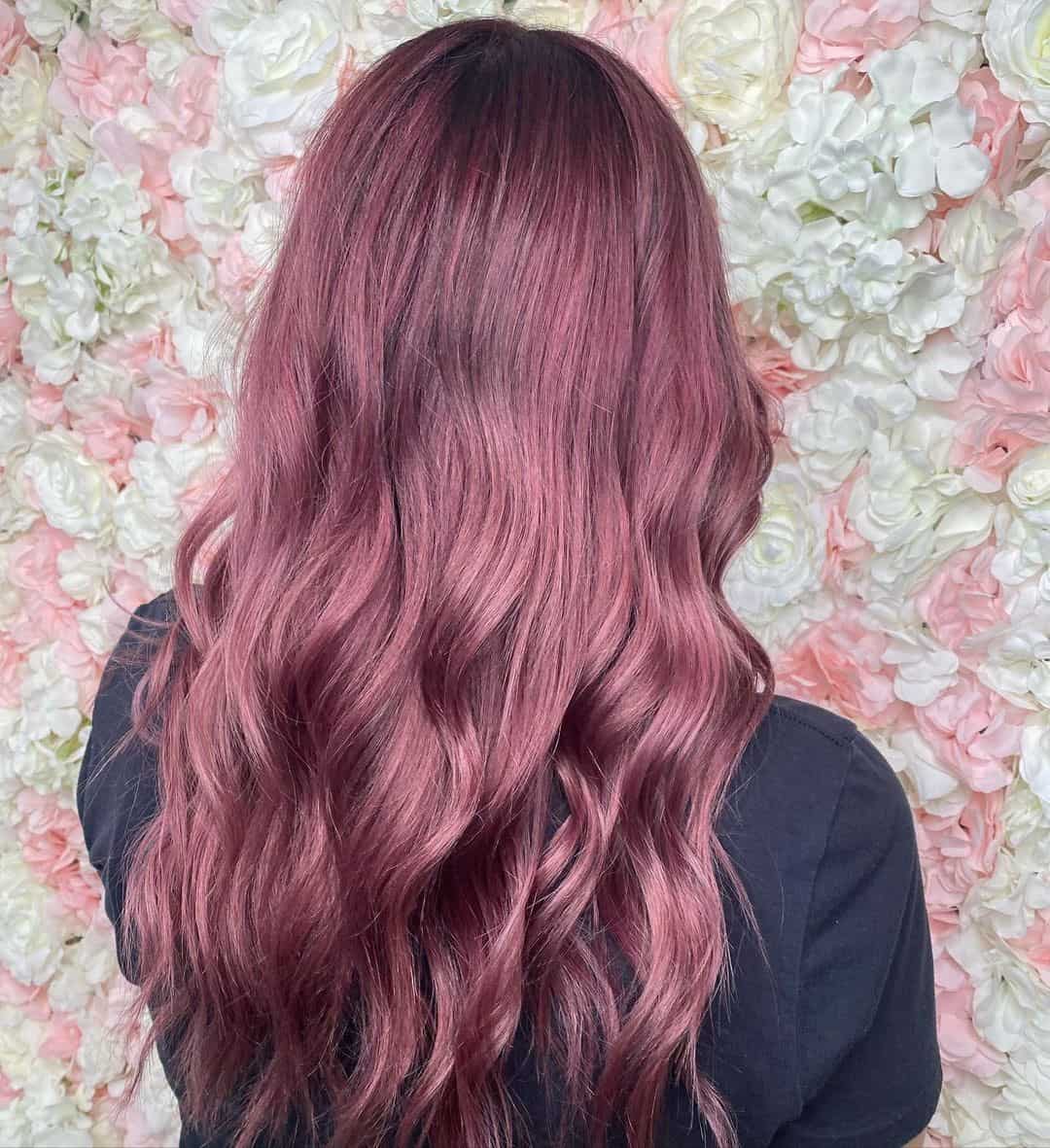 Light Pink Colored Hair 