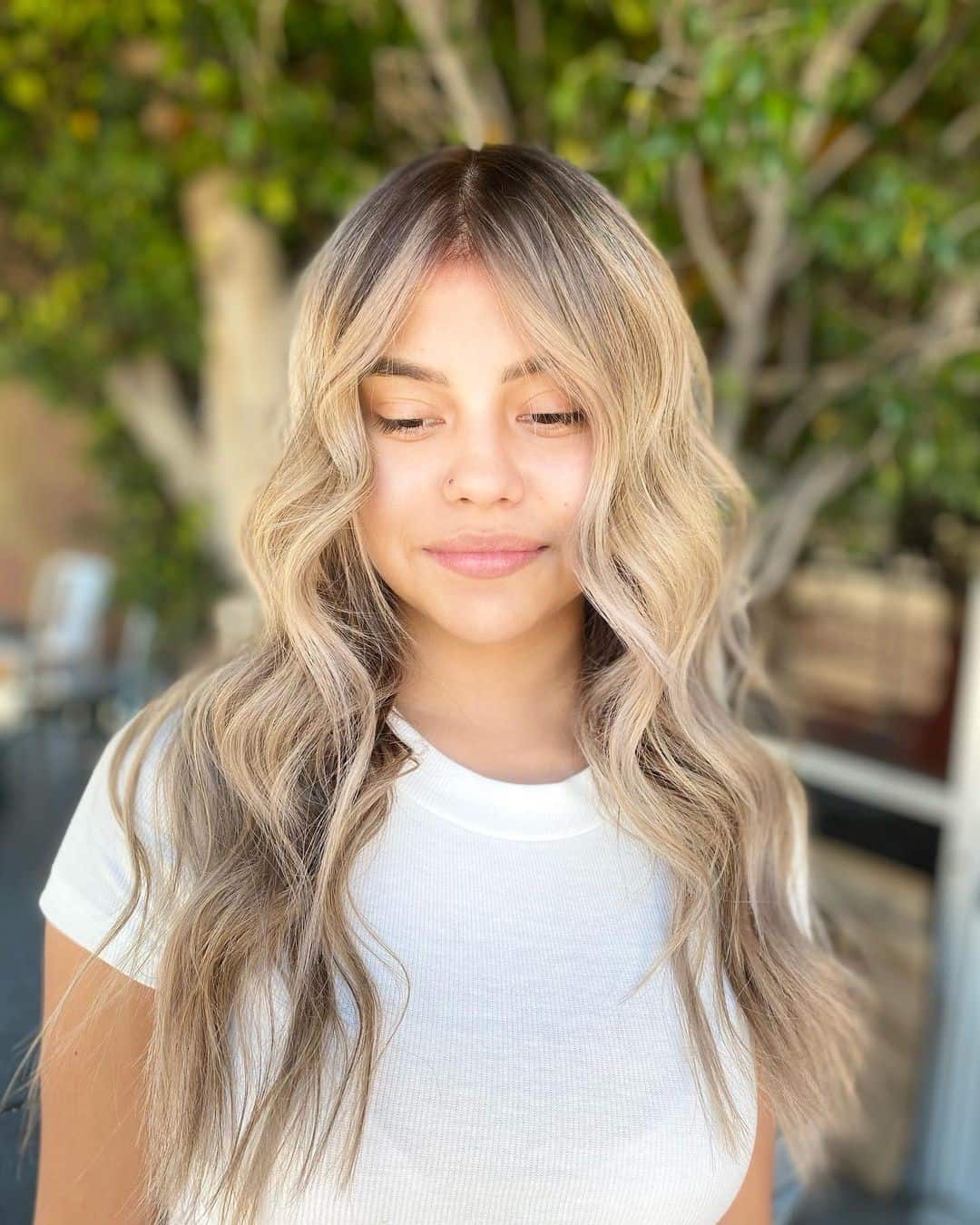 Light Platinum Hair For Small Foreheads