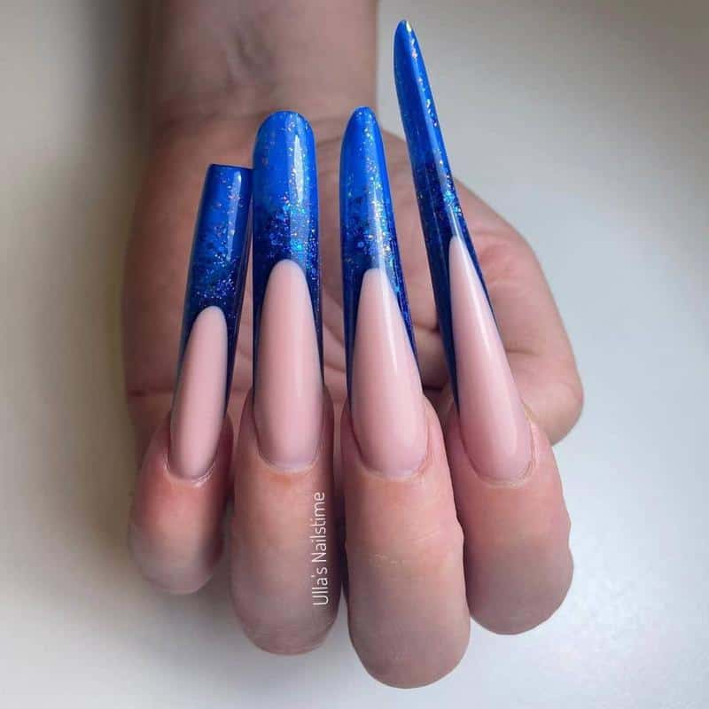60 Elegant French Tip Nail For A Super Trendy Manicure (2023 Update) 15 Long French Nail Tip 4
