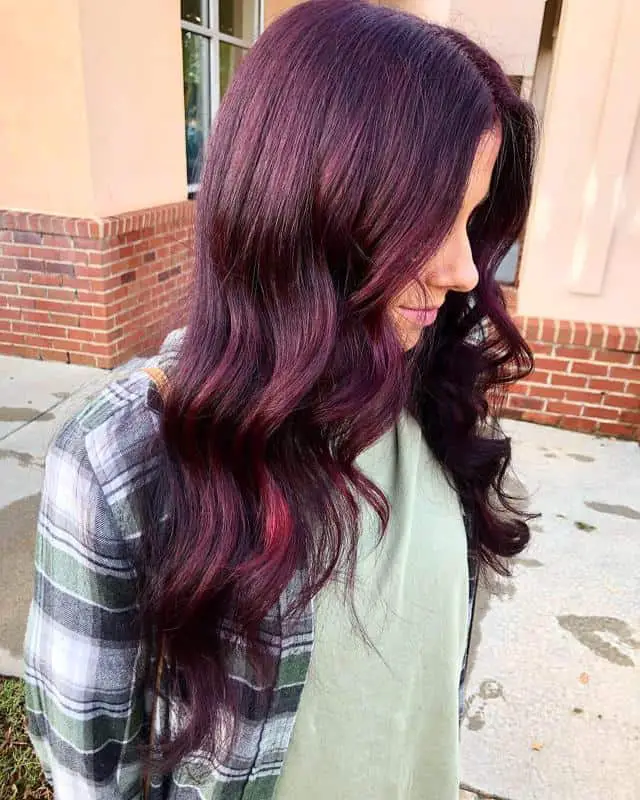 70+ Red Hairstyle With Highlights, Lowlights and Balayage (2023 Update) 43 Mahogany Red Highlights 2