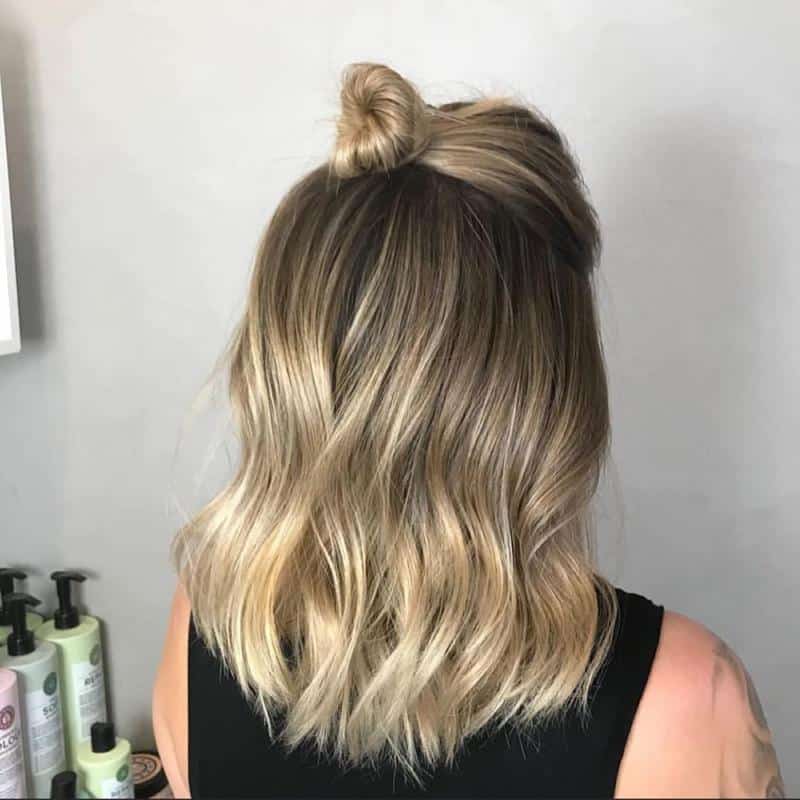 60 Half-Up Half-Down Hairstyles You’ll Fall in Love with (2023 Update) 22 Medium Hair Half-Up, Half-Down Hairstyles 1