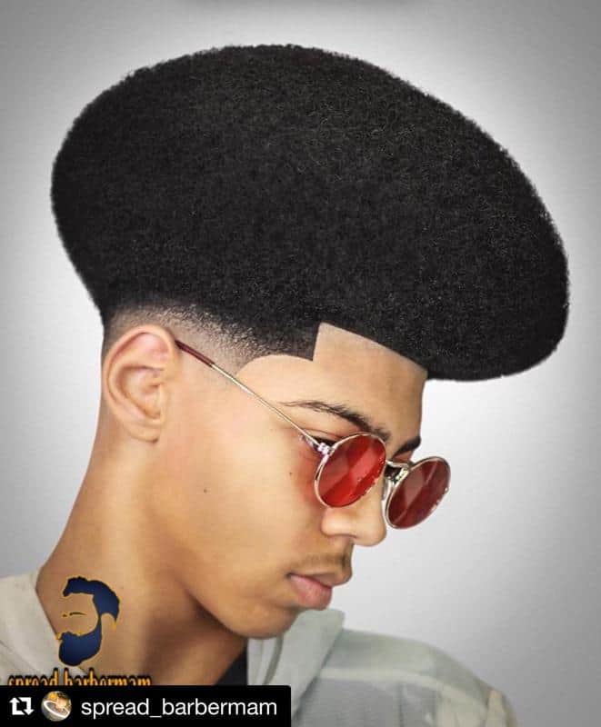 Modern Afro For Those With Big Ears 1