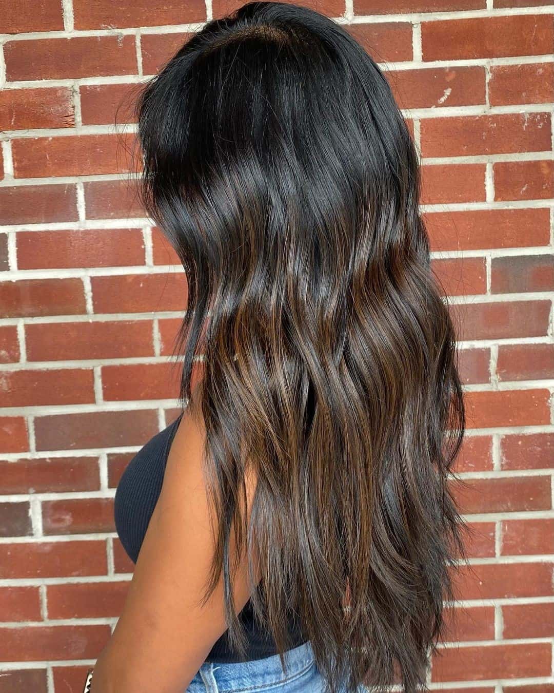 Natural-Looking Brown Colored Hair 