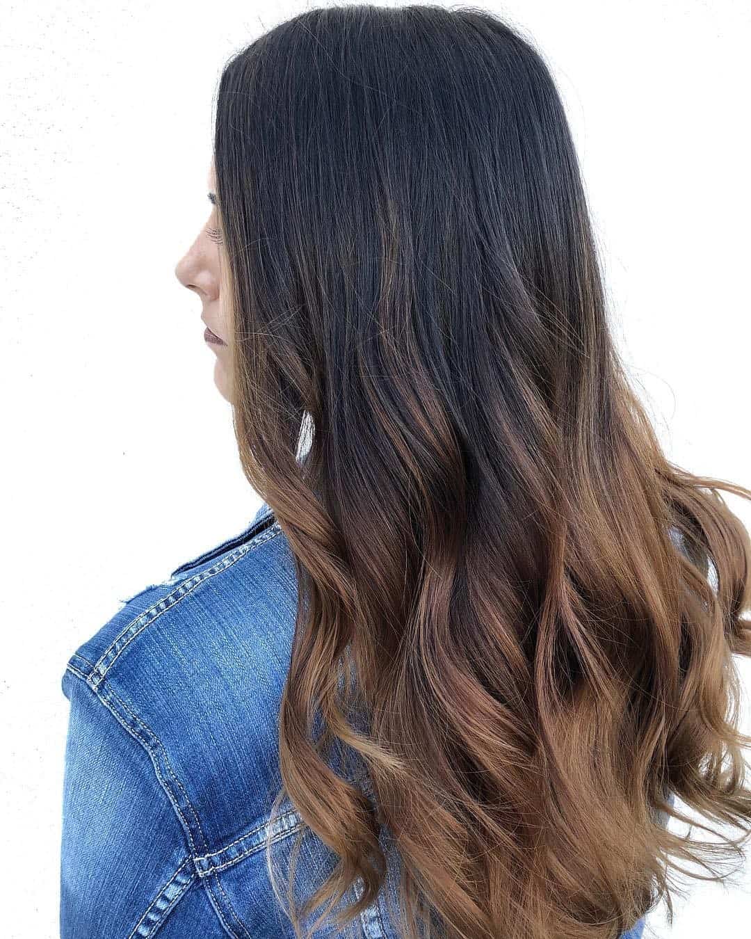 Ombre Hair Color For Brown Natural Look 