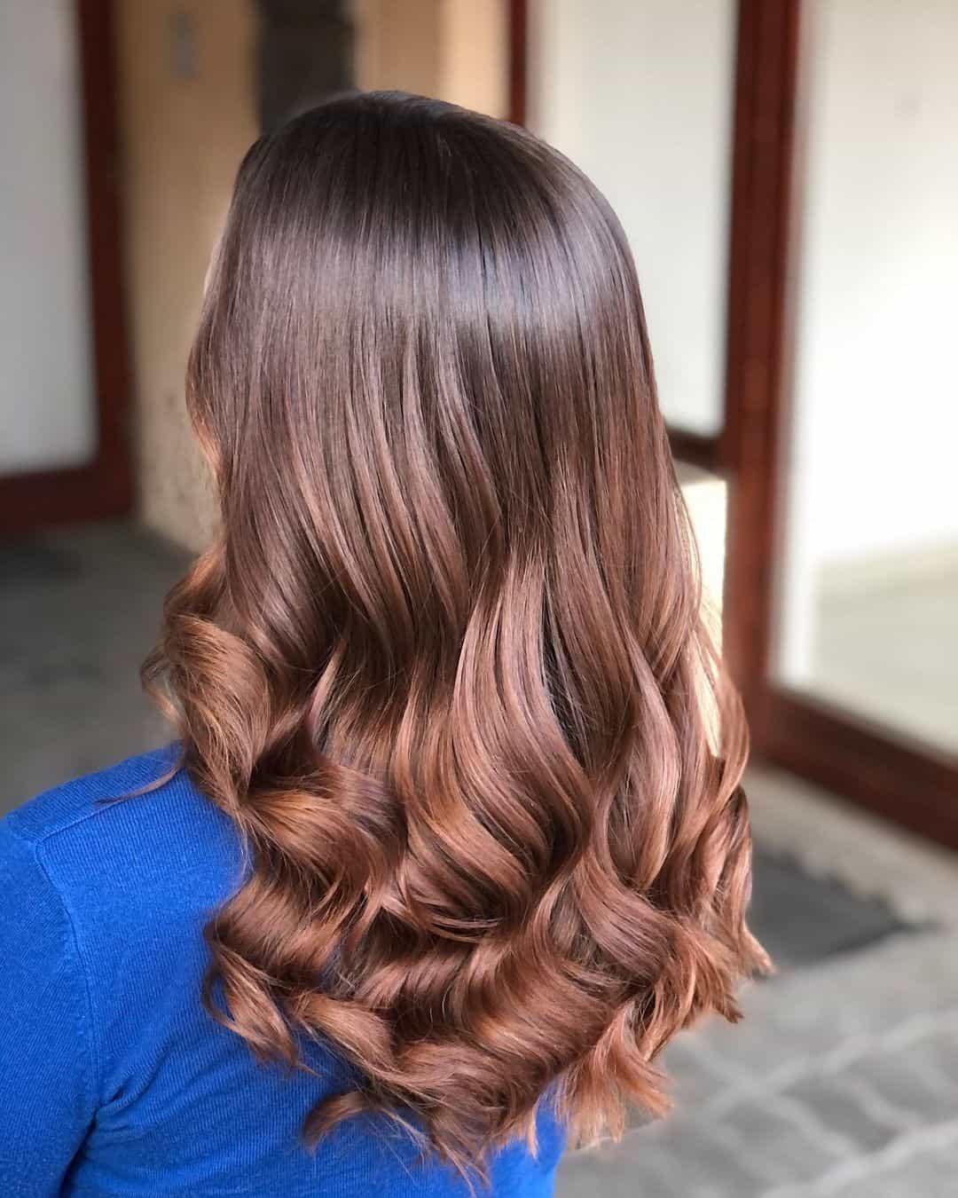 brown ombre hair color