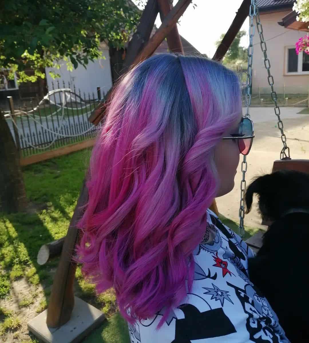 Ombre Lilac Hair Colors