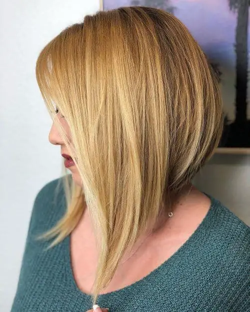 Pointy A-Line Bob Hairstyle 3