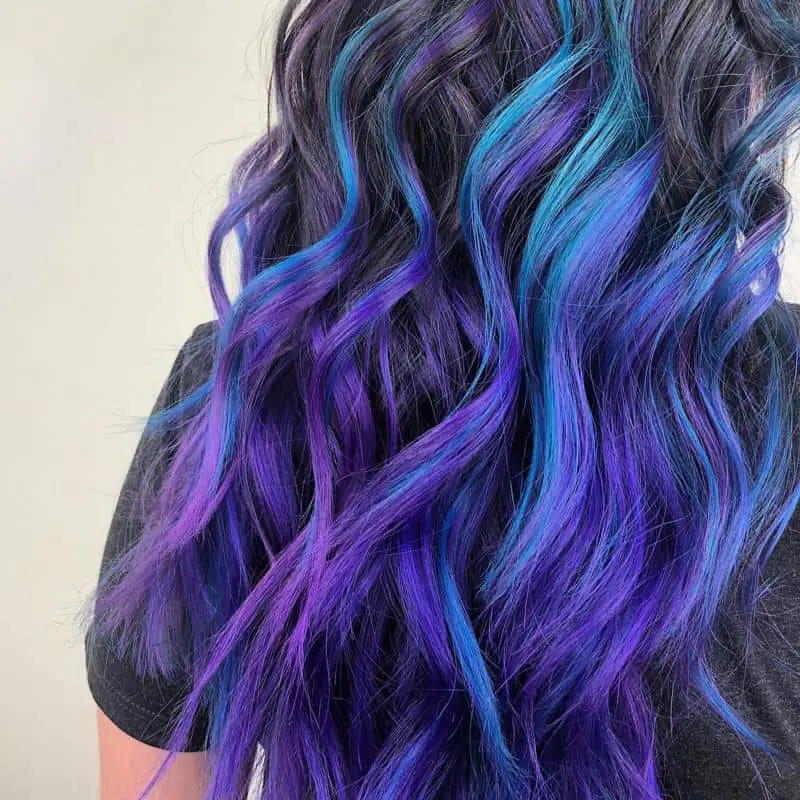 Purple Mermaid Hair 3