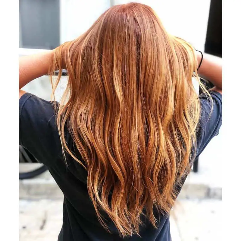 Reddish Blond Hair With Highlights 1