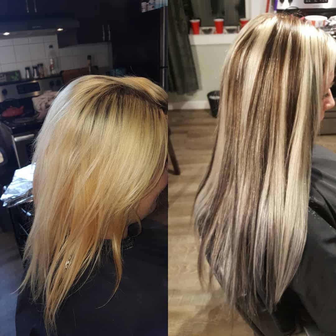 Reverse Balayage or Lowlights