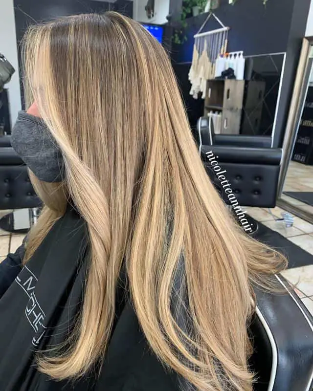 30+ Low Maintenance Haircuts for Thick Hair (2023 Update) 24 Rooted highlights