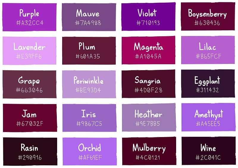 40+ Amazing Purple Highlights On Black Hair Ideas (2023 Update) 4 Shade Of Purple Highlights