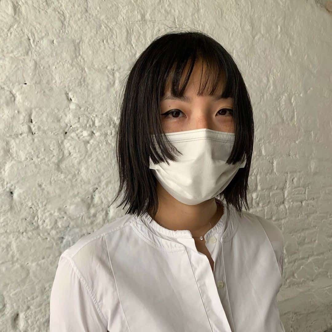Top 32 Unique Fringe Hairdos for Women: Different Hair Length And Colors (2023 Update) 21 Short Bob Fringe Hair Black