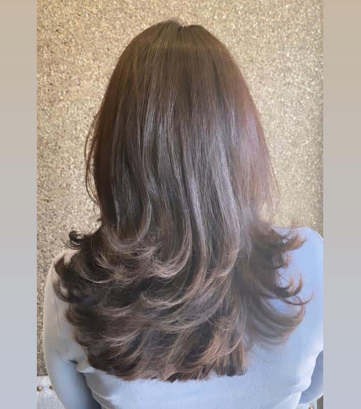 Short Layers On Long Hair 3