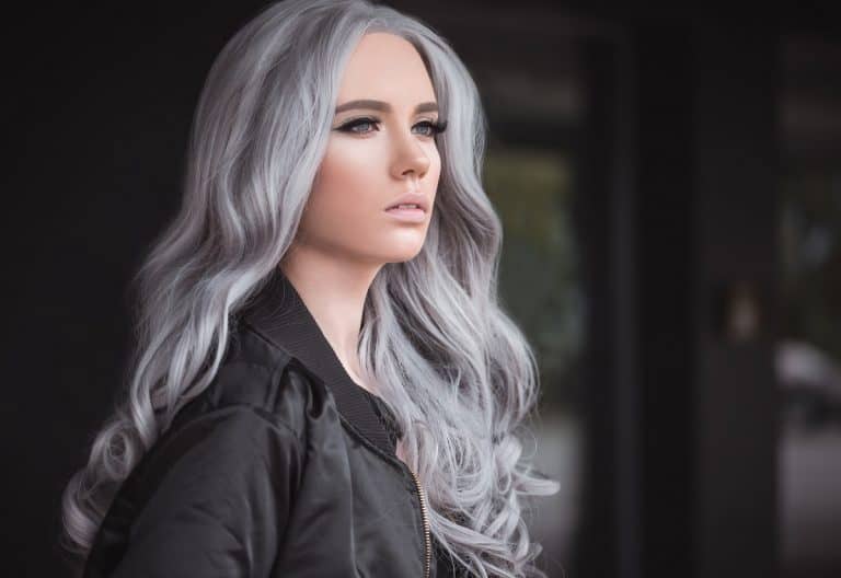 30+ Gorgeous Grey and Silver Highlights on Black Hair (2023 Update)