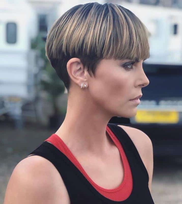 Smooth Bowl Cut for Tall Skinny Girl