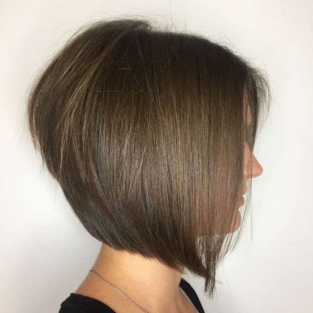 Stacked A-Line Bob Hairstyle 3