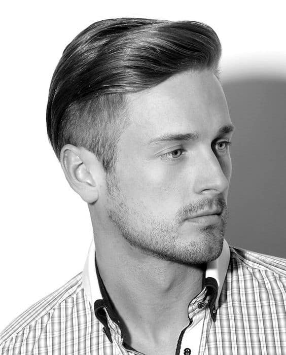 Most Stylish Two-Block Haircut Designs: Creative Advice For Trendy Men 27 Straight And Sleek Two Block Haircut 1